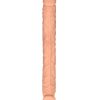 RealRock Skin Realistic Double Dildo 18in - Vanilla