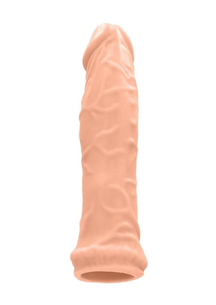 RealRock Skin Penis Extender 6in - Vanilla