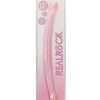 RealRock Crystal Clear Non Realistic Double Dildo 17in - Pink