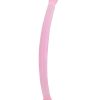 RealRock Crystal Clear Non Realistic Double Dildo 17in - Pink