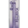 RealRock Crystal Clear Double Dong 13in - Purple