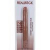 RealRock Realistic Skin Slim Double Ended Dong 12in - Tan