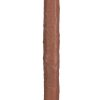 RealRock Realistic Skin Slim Double Ended Dong 12in - Tan
