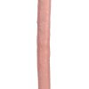 RealRock Realistic Skin Slim Double Ended Dong 14in - Vanilla