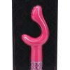 Royal Gems Majestic Rechargeable Silicone Vibrator - Pink