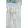S-Line The Dickheads Bride Straws - White
