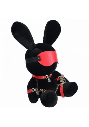 S-Line Rabbit Bondage Velvet - Large - Black