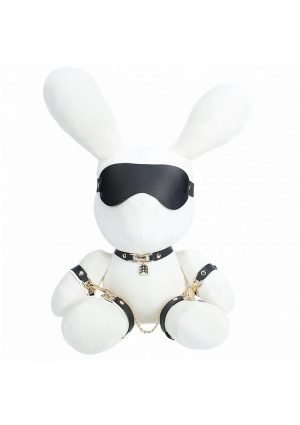 S-Line Rabbit Bondage Velvet - Large - White