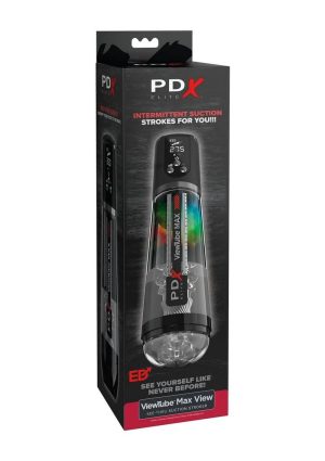 PDX Elite ViewTube MAX View Rechargeable Stroker - Black