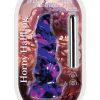 Monster Romance Horny Halfling Rechargeable Dong - Purple/Multicolor