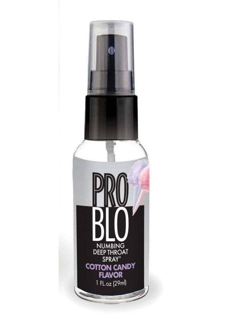 ProBlo Numbing Deep-Throat Spray 1oz - Cotton Candy