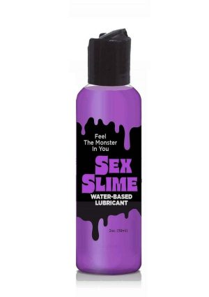 Sex Slime Water Based Lubricant 2oz - Purple