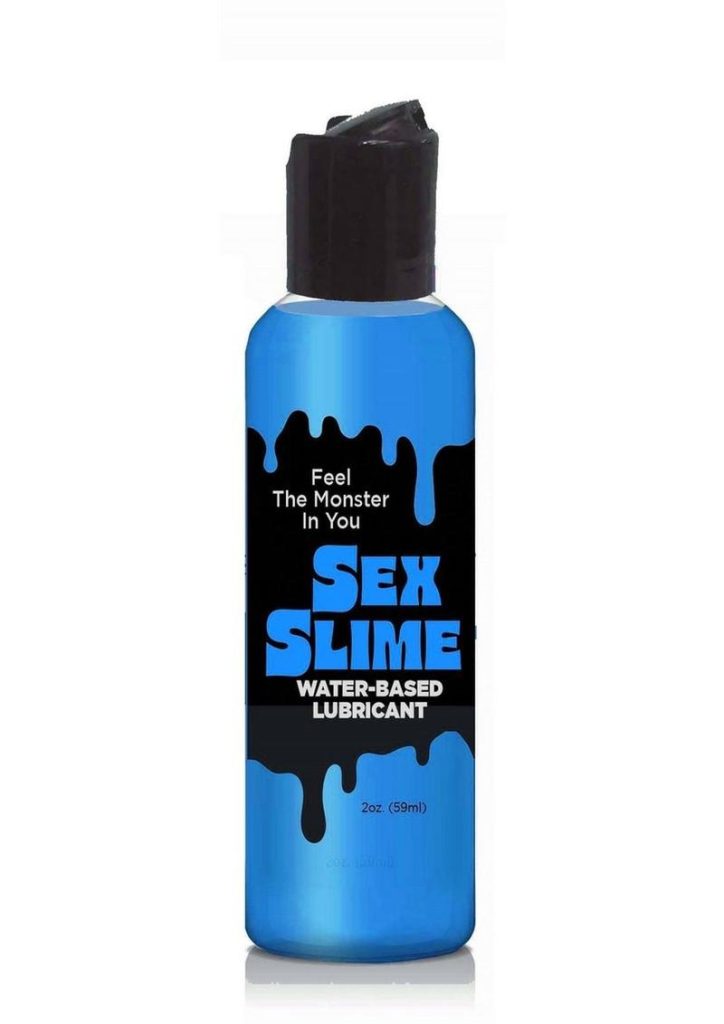 Sex Slime Water Based Lubricant 2oz - Blue