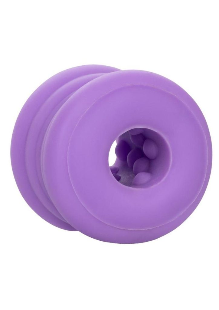 Slop Top Dirty Luv Silicone Glow In The Dark Stroker - Purple