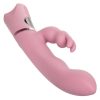 Orgasmatron Digital G-Bunny Rechargeable Silicone Rabbit - Pink