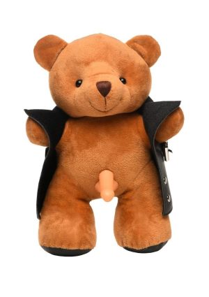 Master Series Flasher Exhibitionist Teddy Bear - Brown/Black