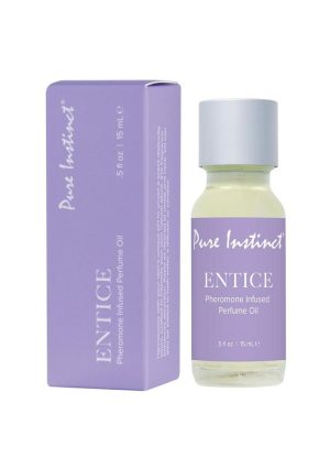 Pure Instinct Pheromone Perfume Oil Dropper- Entice -15ml/0.5oz