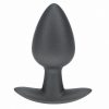Ouch! Anal Plug Silicone - Medium - Gun Metal