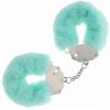Ouch! Heavy-Duty Fluffy Handcuffs - Powder Green