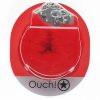Ouch! Heavy-Duty Fluffy Handcuffs - Red