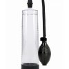 Pumped Basic Pump 1 Water Resistant Silicone Penis Pump - Clear