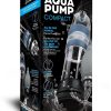Zolo Aquapump Compact Silicone Penis Pump - Black/Blue