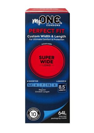 My ONE Super Wide And Long Condoms 10 Pack