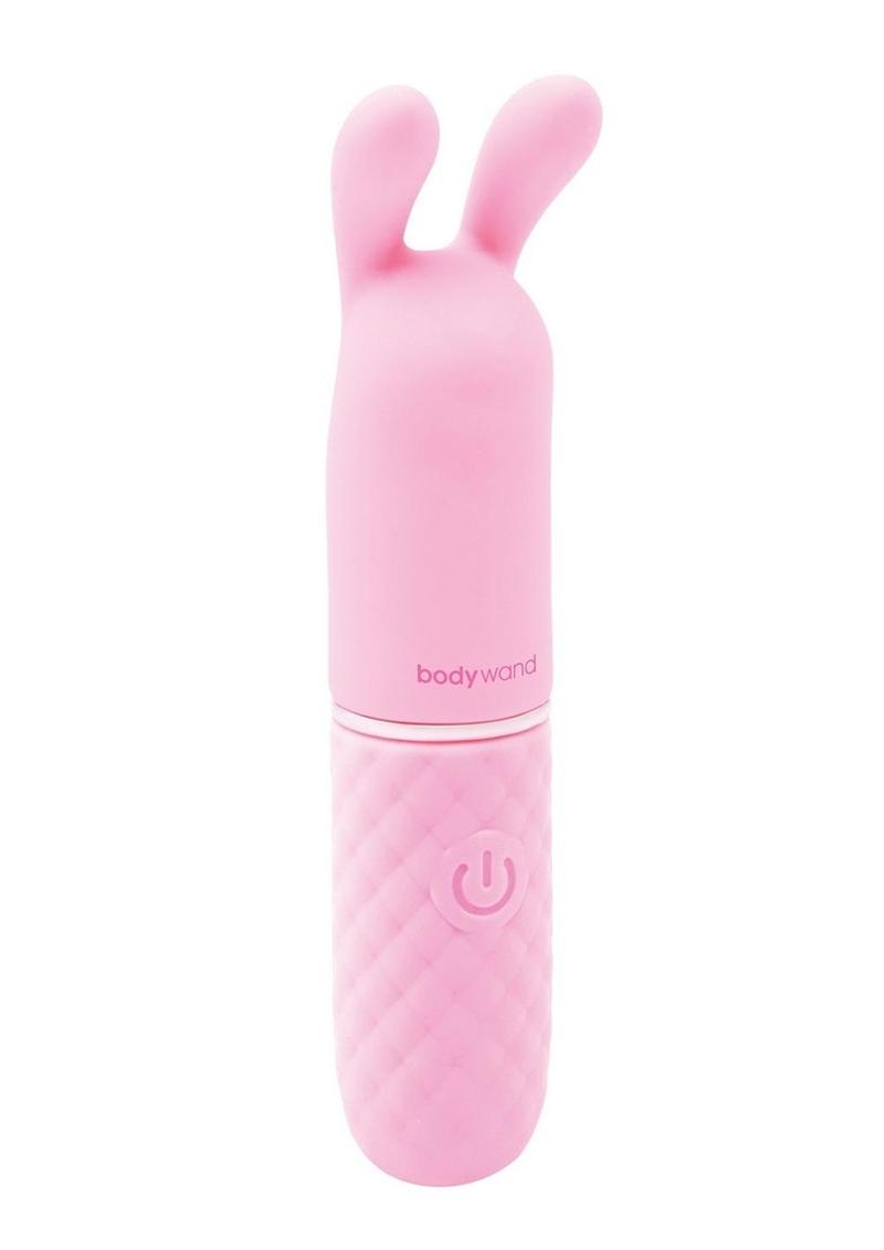 Bodywand Cuties Rabbit Rechargeable Silicone Rabbit Vibrator - Pink